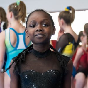 Fatime Laouane gymnaste de la société de gymnastique Sélestat